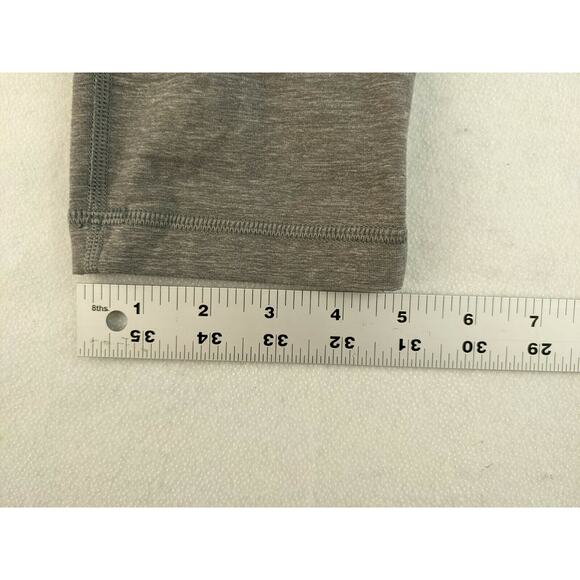 Womens Lululemon Yoga Athletic Pants Gray Size 4 Pull On Logo - Picture 7 of 11